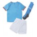 Baby Fußballbekleidung Manchester City Heimtrikot 2022-23 Kurzarm (+ kurze hosen)